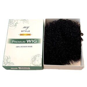 My Style Gold Label Premium Wig 100% Human Hair Hebe Ombre Brown New Open Box